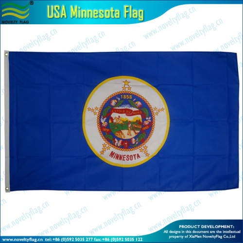USA Minnesota sate flag
