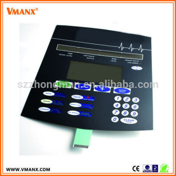 Emboss tactile numeric push button mechanical membrane switch keypad keyboards