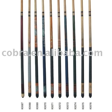 Pool cues