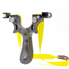 Laser Aiming High-Power Flat Rubber Band Outdoor Slingshot
