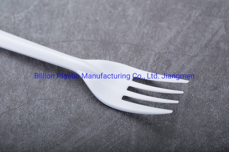 Plastic Spoons Walmart White Color Fast Food and Picnic Disposable PP Fork