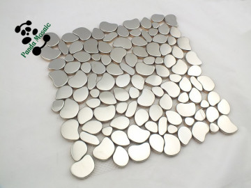 SMT02 Outdoor mosaic tile Wallpaper mosaic tile Smooth stainless steel mosaic