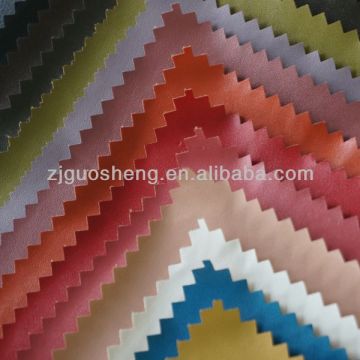 polyester soft pu suede leather for garments,thin PU suede leather for jackets