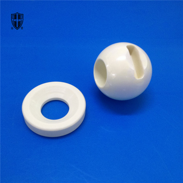 zirconia ceramic faucet pipeline eyelet ball body valve