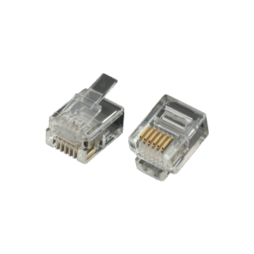 RJ12 Male Plug 50U