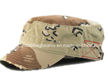 Fashion Military Cap, Washed Military Cap