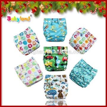 Christams Promotion Baby Printed Nappy Waterproof PUL Reusable Cloth Baby Nappy