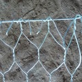 Sıcak daldırma galvanizli dokuma gabion tel örgü / gabion kafesleri