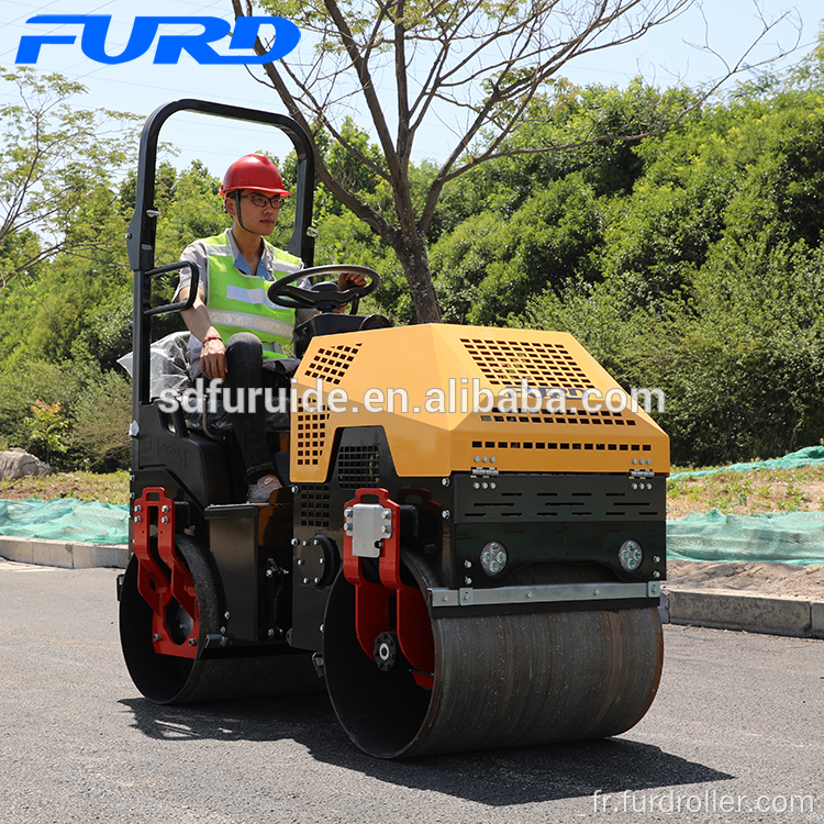 Fabricants de rouleaux compresseurs à tambour tandem (FYL-880)