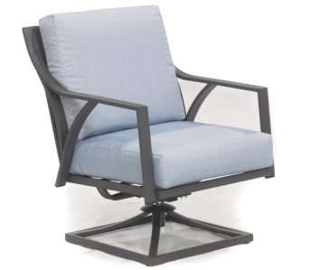 Light colored rotating shrapnel chair