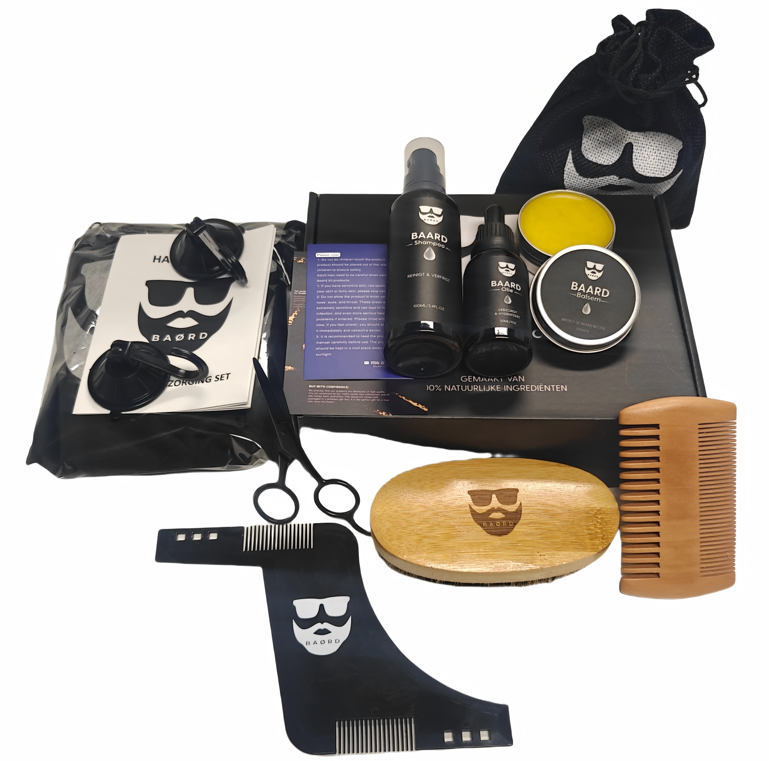 Mejor kit de aseo de barba best beard grooming kit