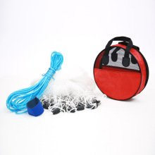 4ft-12ft Chinese Style Fishing Cast Net: Easy-to-Throw Hand Trawler with Drawstring, Ideal for Small Fish