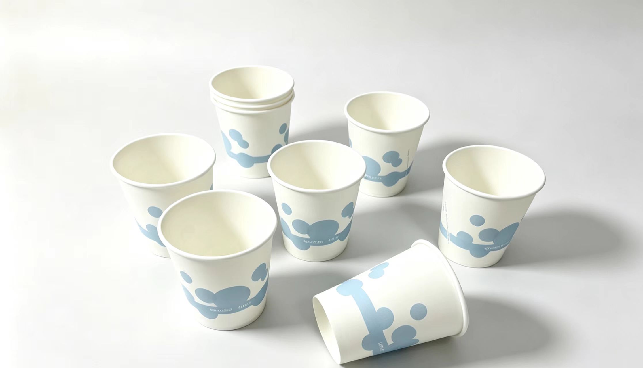 Cawan Dinding Tunggal Bercetak Tersuai Custom Printed Single Wall Cup