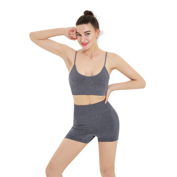 Enge kurze Yoga Wear Sets für Frauen