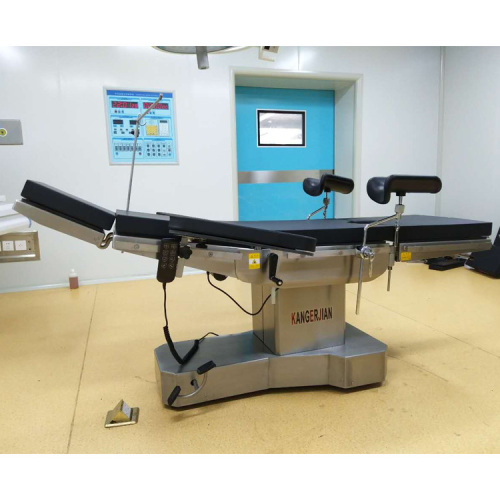 Hospital Adjustable Stainless Steel Surgical Electric Operating Table