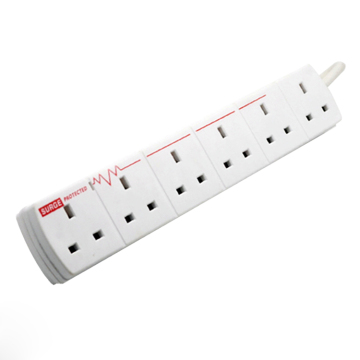 GCC PASSED Wholesale 10way dual usb surge power leads