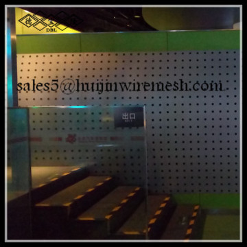 aluminum wall cladding perforated sheet / perforated metal wall cladding