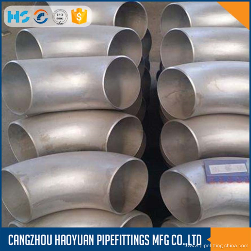 Stainless Steel 90D SS316L Pipe Fittings Elbow