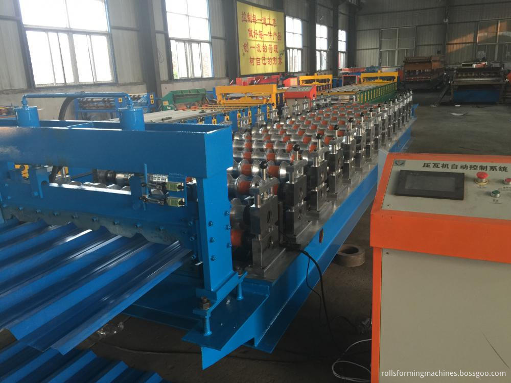 900 Tile Forming Machine, Steel Roofing Machine