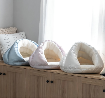 Pet Bed with Removable Cushion