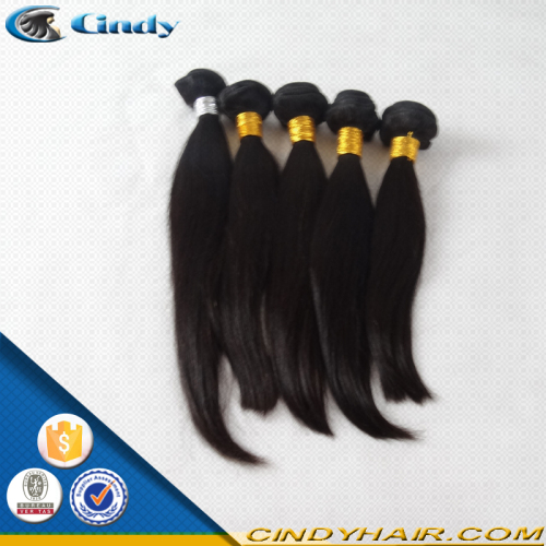 Grade 7A Double Wefts Natural Full Cuticle And Tangle Free Straight 100% Unprocessed Raw Virgin Indian Hair Extensions