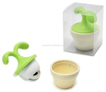 Flowerpot shape facial massager