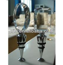 custom made crystal wine bottle stoppers