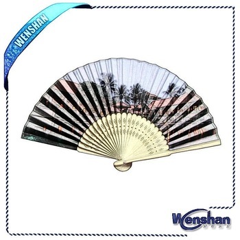 wenshan wedding paper fans