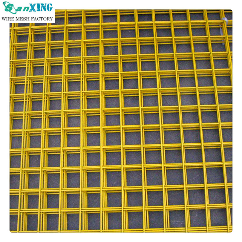 Бесплатный образец зеленый ПВХ покрытый сварной сеткой панель сетки GI Wire Iron Iron Int для дорожной сетки