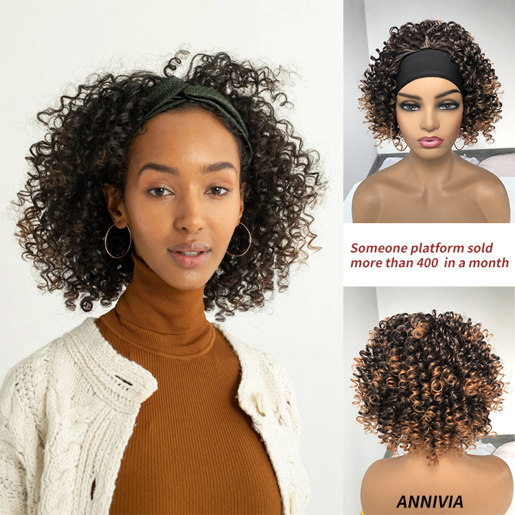 Hot New Products wigs bob with synthetic women afro braided deep wave brazillian blonde wig for coily wholesale headband wigs