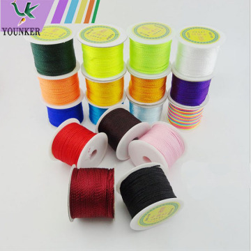 3mm twisted nylon rope cord,DIY jewelry twisted nylon cord,customized DIY braceltes nylon cord