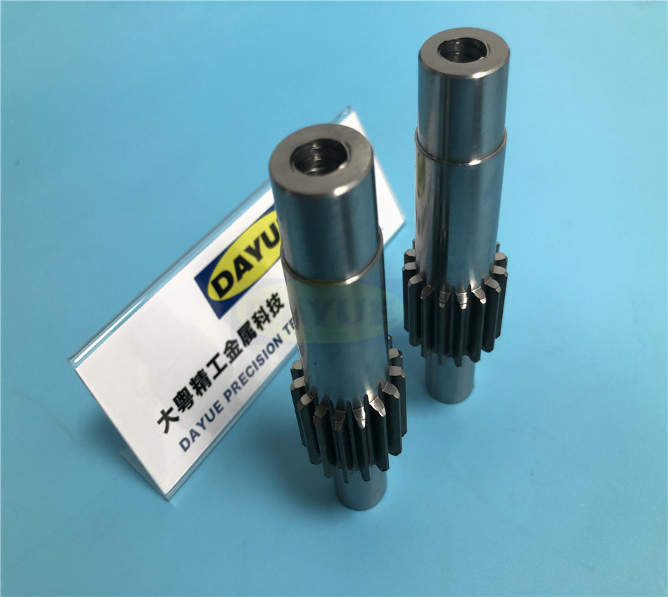 Grinding thread pin mold parts machining