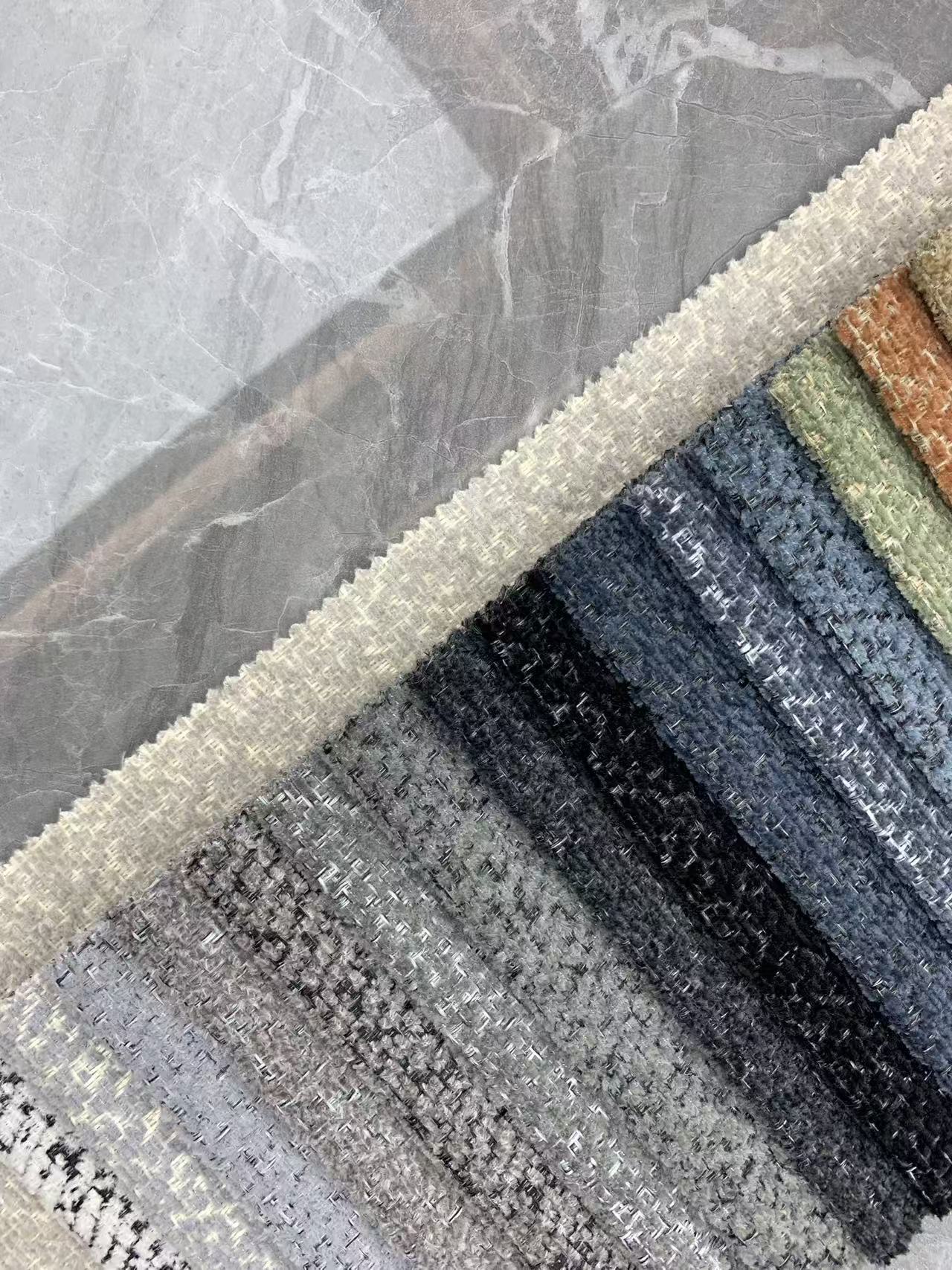 Matériau du tissu chenille Chenille Fabric Material