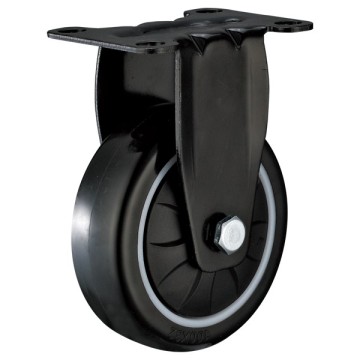 63mm Fixed Industrial PU Caster with PP core