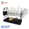 2 tier chrome plated dish rack