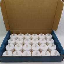 No risk LED battery candle