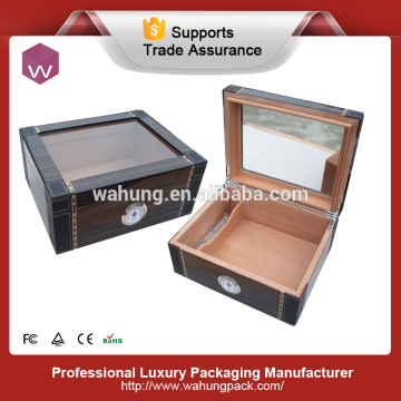 China manufacturer Window Wood Custom Humidor Cigar Box