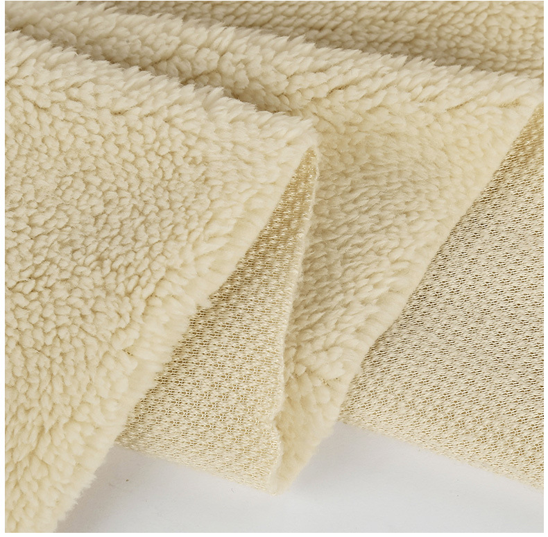 Sherpa Fleece winter coat wear fashion fabric
