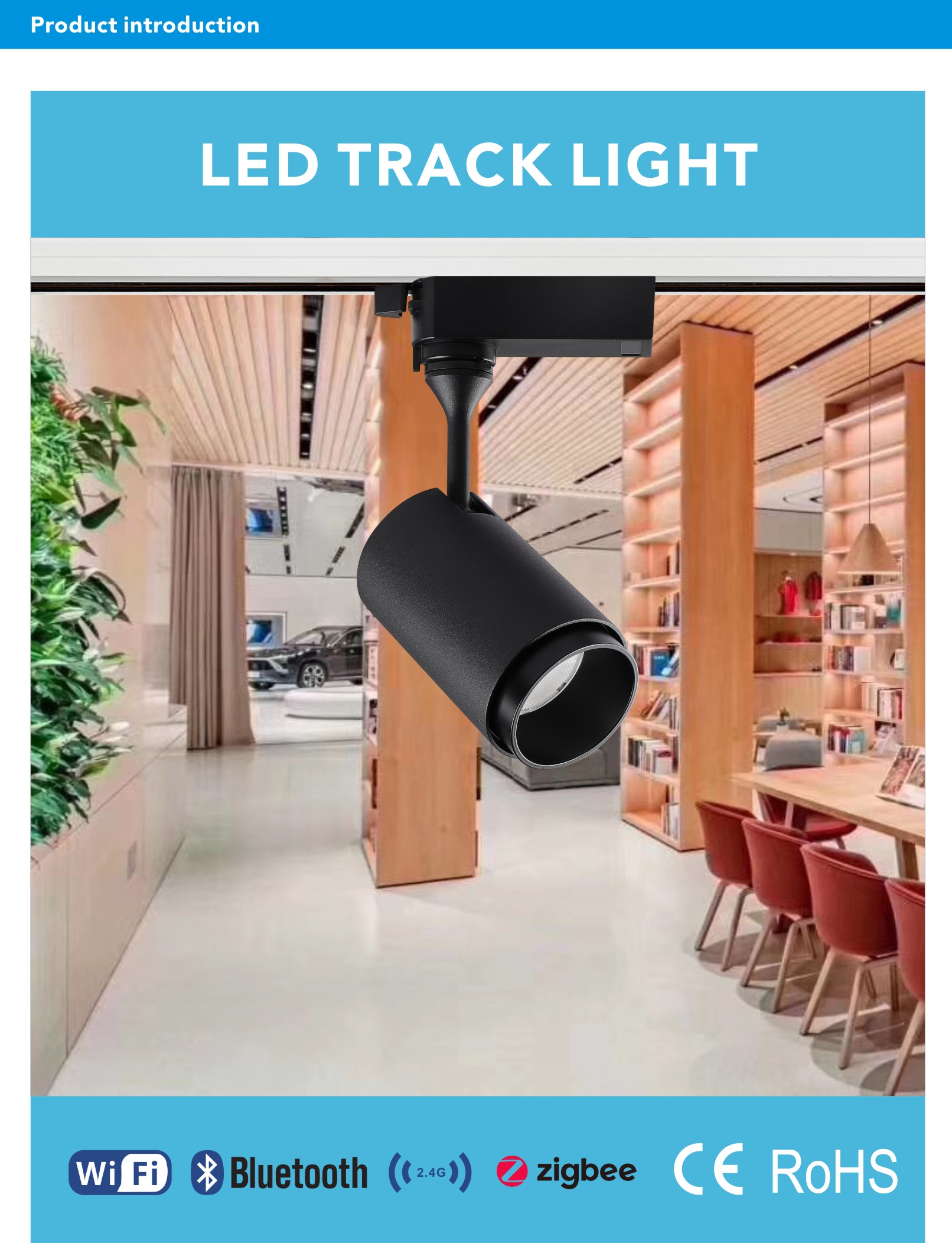 10W Modern LED Track Light
