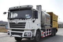 aggregate spreader paver rubber  fiber chip sealer