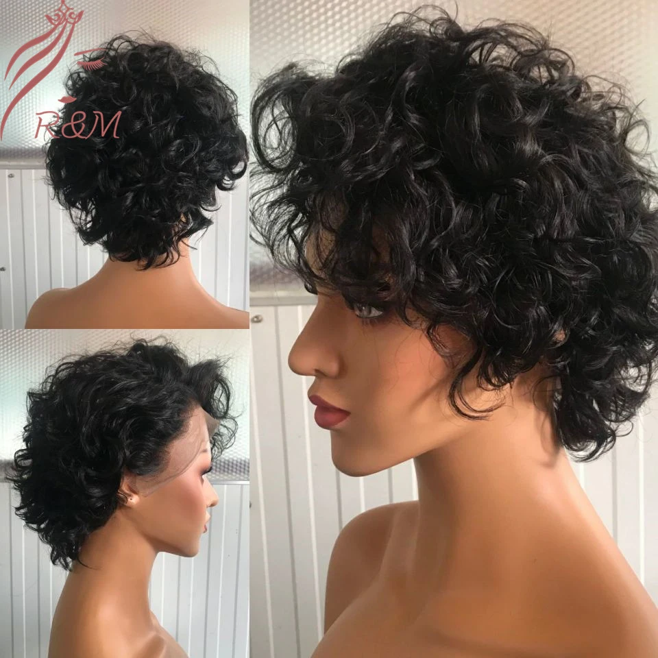 Most Popular Short 150% Density 13*6 Lace Frontal Wigs with fashion Styles