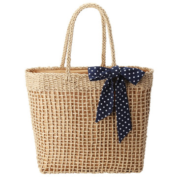 Personalized Vintage Raffia Straw Clutch Bag for Women