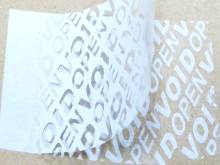 Void label raw material