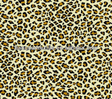 tc leopard printed flannel fabric for shirt