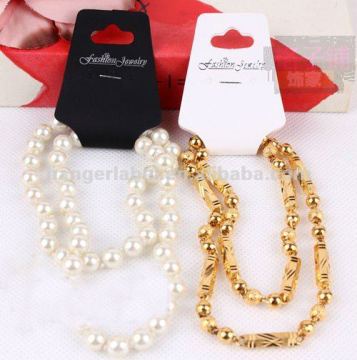 custom necklace card