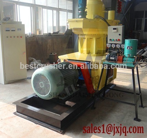 Vertical ring die swdust pellet machine/vertical ring die rice husk pellet mill