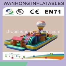 Cartoon inflatable castle, bouncy castle combo on sale
