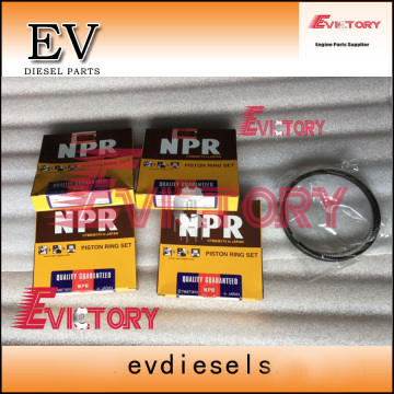 HINO engine parts piston W04E piston ring