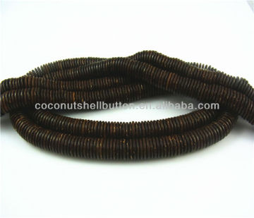 D12mm*T2mm Islamic coco wood prayer beads; loose beads