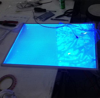 Edgelight LED backlit wall panel , lumisheet led light panel on Edgelight